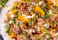 Pulled Pork Nachos Shot