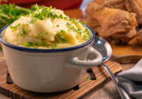 Cheesy Mashed Potatoes Shot