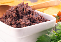 Refried Black Beans Shot