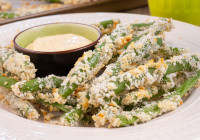 Green Bean Fries Shot