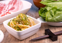 Korean Cucumber Salad Shot