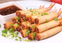 Crunchy Shrimp Roll Shot