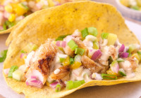 Mahi Mahi Tacos Shot