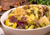 Cauliflower Potato Salad Shot