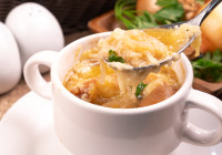 Gluten Free French Onion Soup Shot