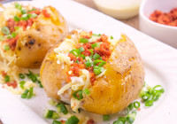 Instant Pot Baked Potatoes Shot