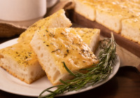 Rosemary Focaccia Shot