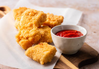 Fried Mac and Cheese Shot