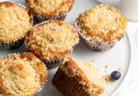 Gluten Free Blueberry Muffins Shot