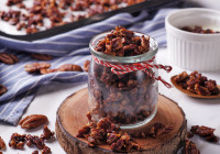 Honey Roasted Pecans Shot