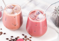 Pink Velvet Macchiato Shot