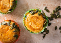 Pumpkin Cream Cheese Muffins Shot