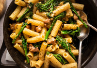 Sausage Rigatoni Shot