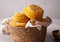 Sweet Potato Biscuits Shot