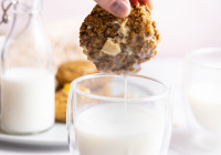 Vegan Oatmeal Cookies Shot