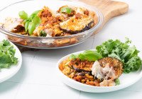 Vegan Eggplant Parmesan Shot