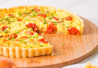 Vegetarian Quiche Shot