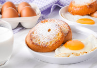 Brioche French Toast Shot