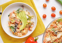 Buffalo Chicken Salad Shot