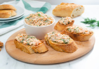 Salmon Rillettes Shot