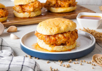 Honey Butter Chicken Biscuit Shot