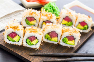 Make Sushi With Chef Greg at a Local Wine Bar