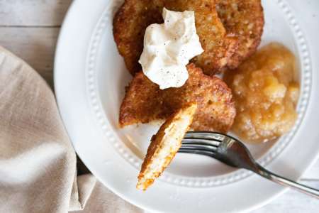 Crispy Potato Pancakes for Hanukkah