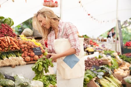 Bay Area Cooking Class + Market Tour: 4-Course Seasonal Lunch
