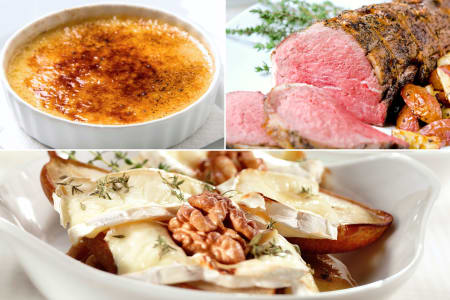 Los Angeles Private Chef Meal: Sophisticated Holiday Dinner