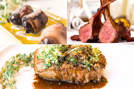 Baltimore Private Chef Meal: Upscale Surf and Turf Feast