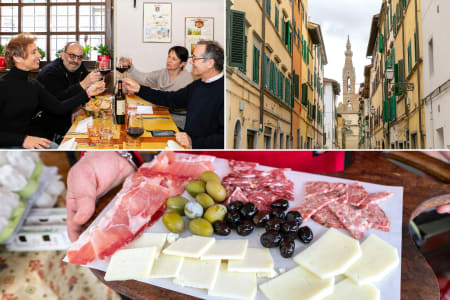 Florence Food Tour + Drink Upgrade: Italian Wine and Local Flavors of Florence