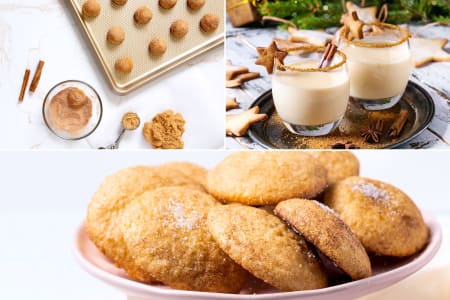 Online Cooking Class: Holiday Snickerdoodles and Eggnog