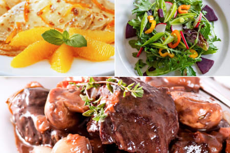 Bay Area Private Chef Meal: French Specialty Delights