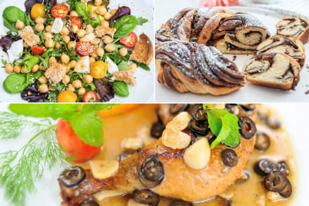 Charleston Private Chef Meal: Savory and Sweet Mediterranean Feast