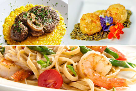 Traditional Italian Dinner Indulgence
