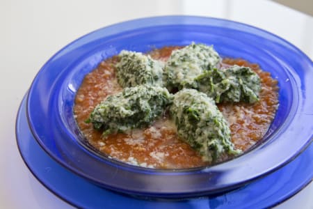 Homemade Gnudi