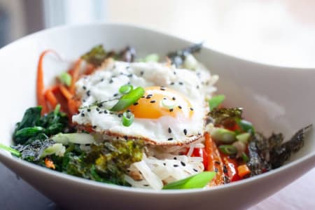 Homemade Korean Bibimbap