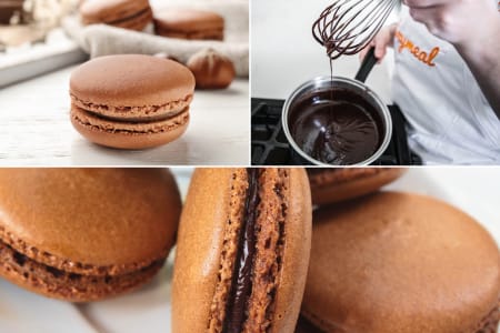 Decadent Chocolate Macarons