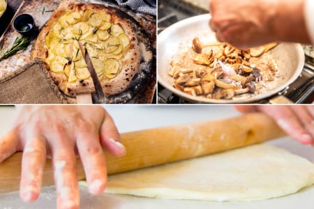 A Pizza Parlor Night At Home