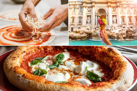 Pizza and Gelato With a Roman Chef