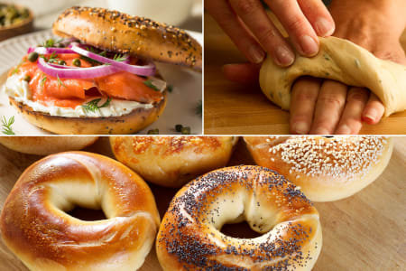 Homemade New York Style Bagels