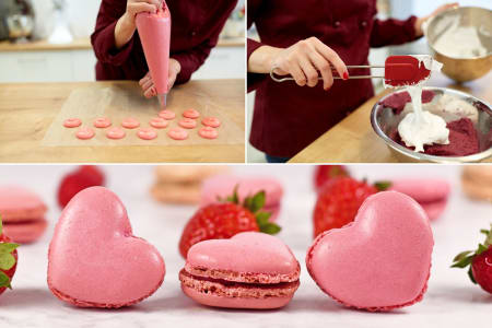 Romantic Be Mine Macarons