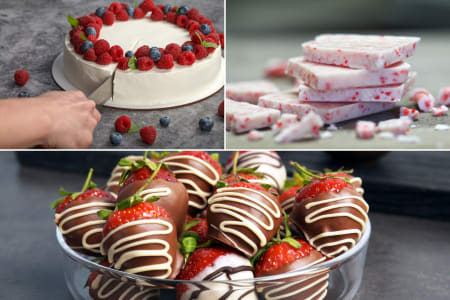 Chocolate and Strawberry Desserts