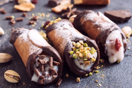 Handmade Cannoli Lesson for Kids