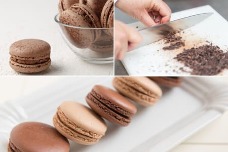 Dreamy Chocolate Macarons