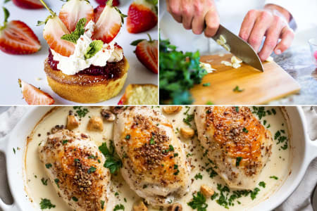 Garlic Herb Chicken Dinner