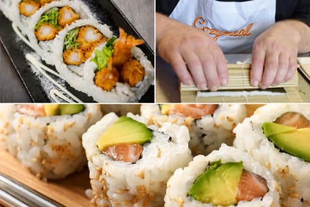 Rolling Gluten-Free Sushi