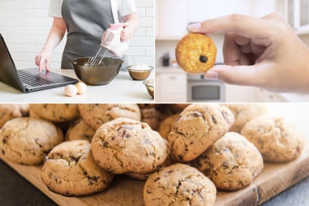 Online Cooking Class: Make Perfect Mini Cookies at Home