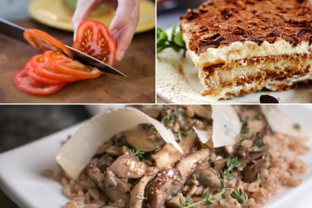 Craft a Three-Course Italian Dinner From Scratch