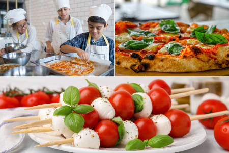 San Diego Cooking Class: Pizza Feast For Kids in San Diego